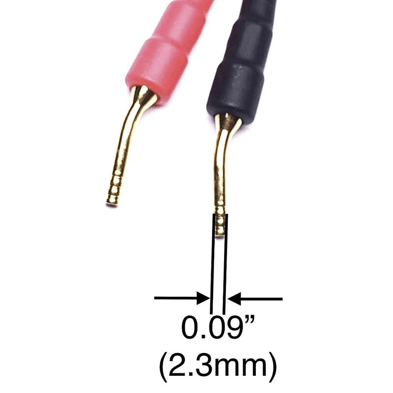 CNCESS CESS-162 Pin Banana Plug to 4mm Female Banana Jack/Speaker Wire, 4 Pack (Screw-Type to 4mm) - Image 5